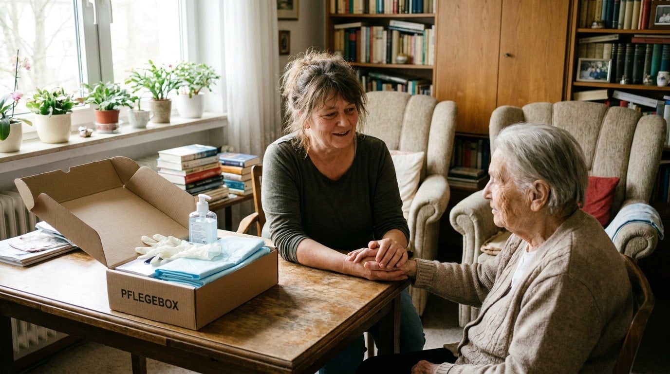 Die Pflegebox von meine-pflegebox.com: Ihre kostenlosen Pflegehilfsmittel zum Verbrauch