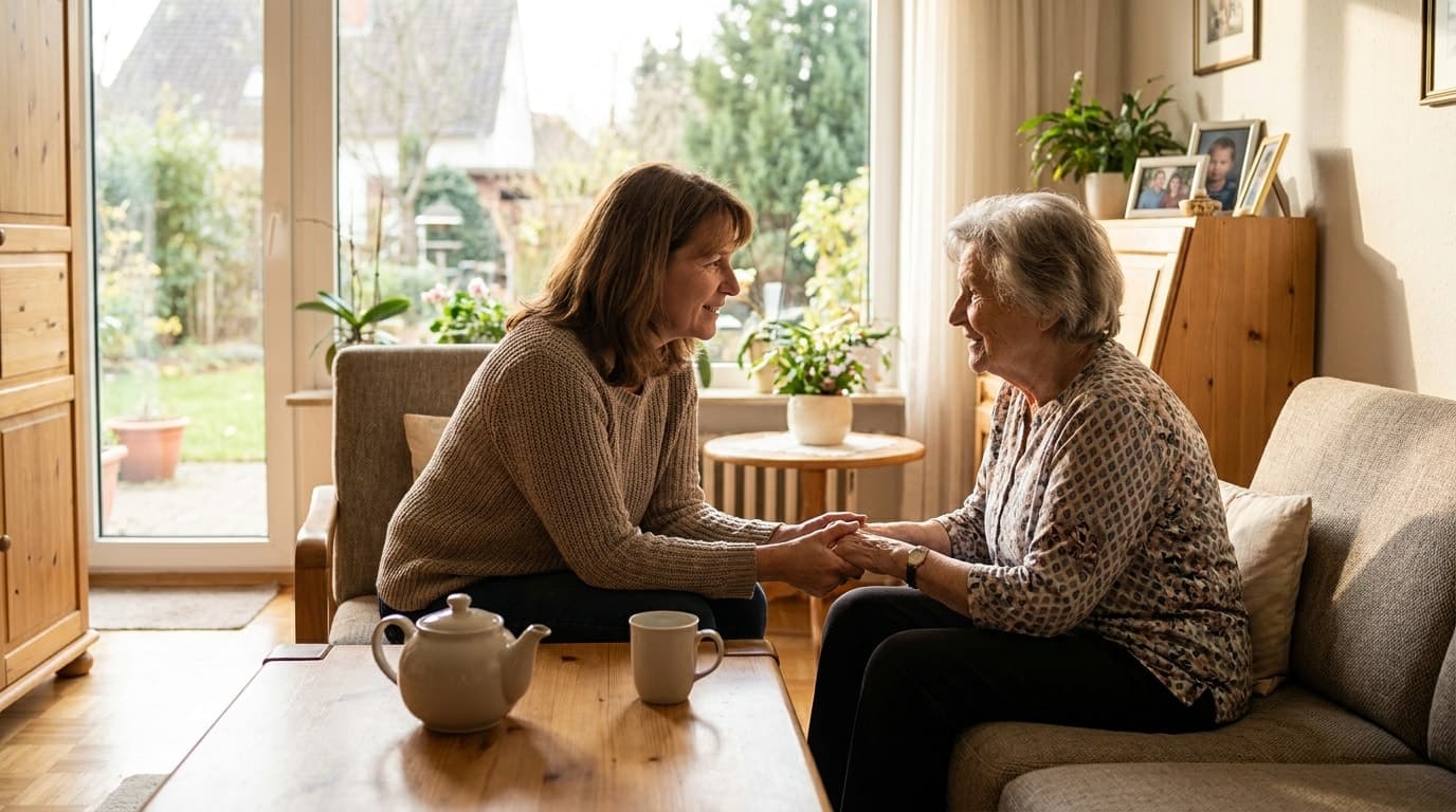 Häusliche Pflege organisieren: der Einstieg für Angehörige