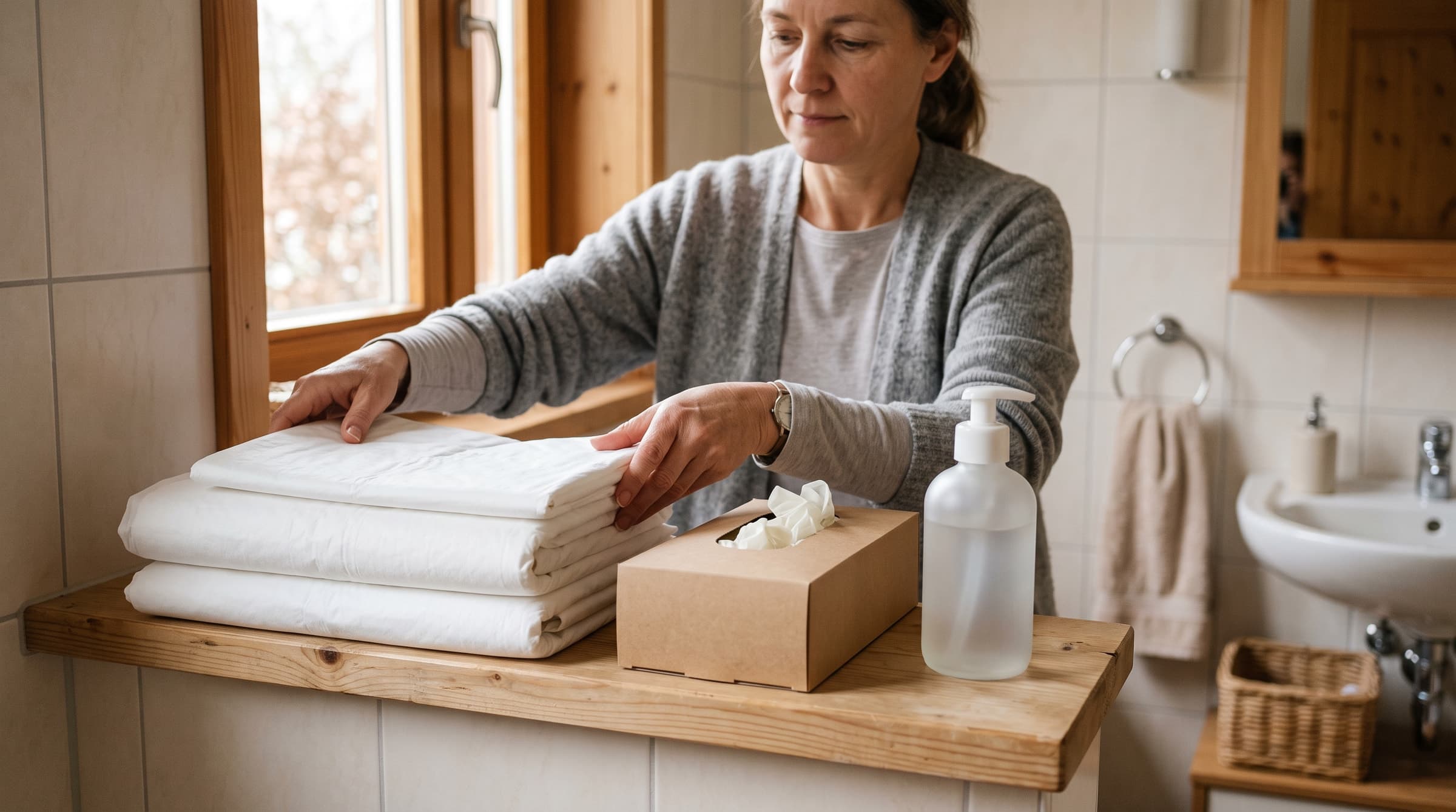 Stuhlinkontinenz: Hilfsmittel und Versorgung zu Hause