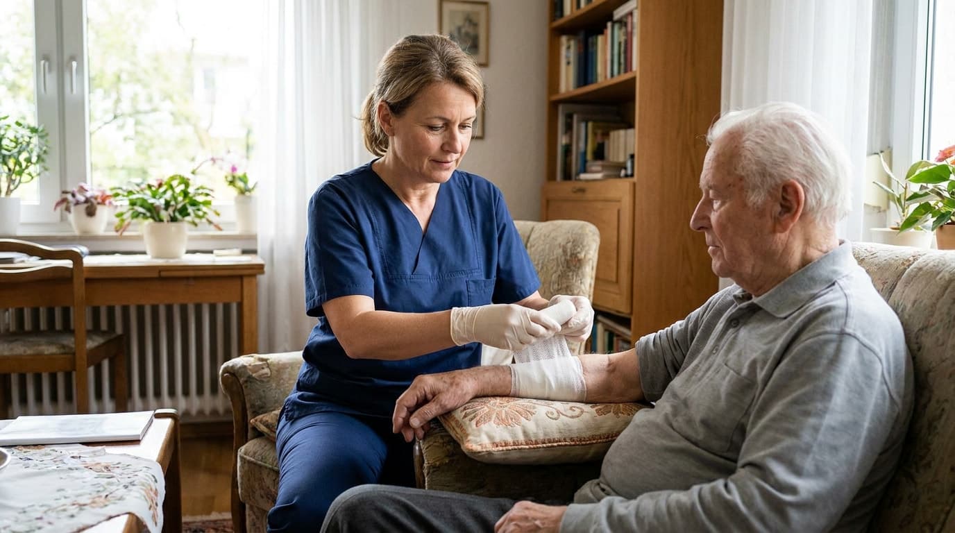Behandlungspflege zu Hause: Was die häusliche Krankenpflege nach § 37 SGB V leistet