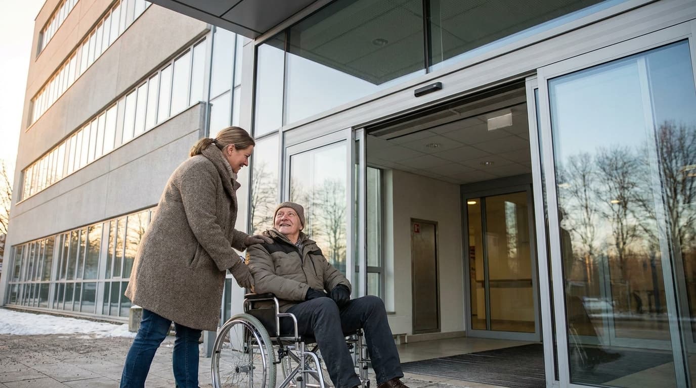Aus dem Krankenhaus entlassen und plötzlich pflegebedürftig: die ersten Schritte