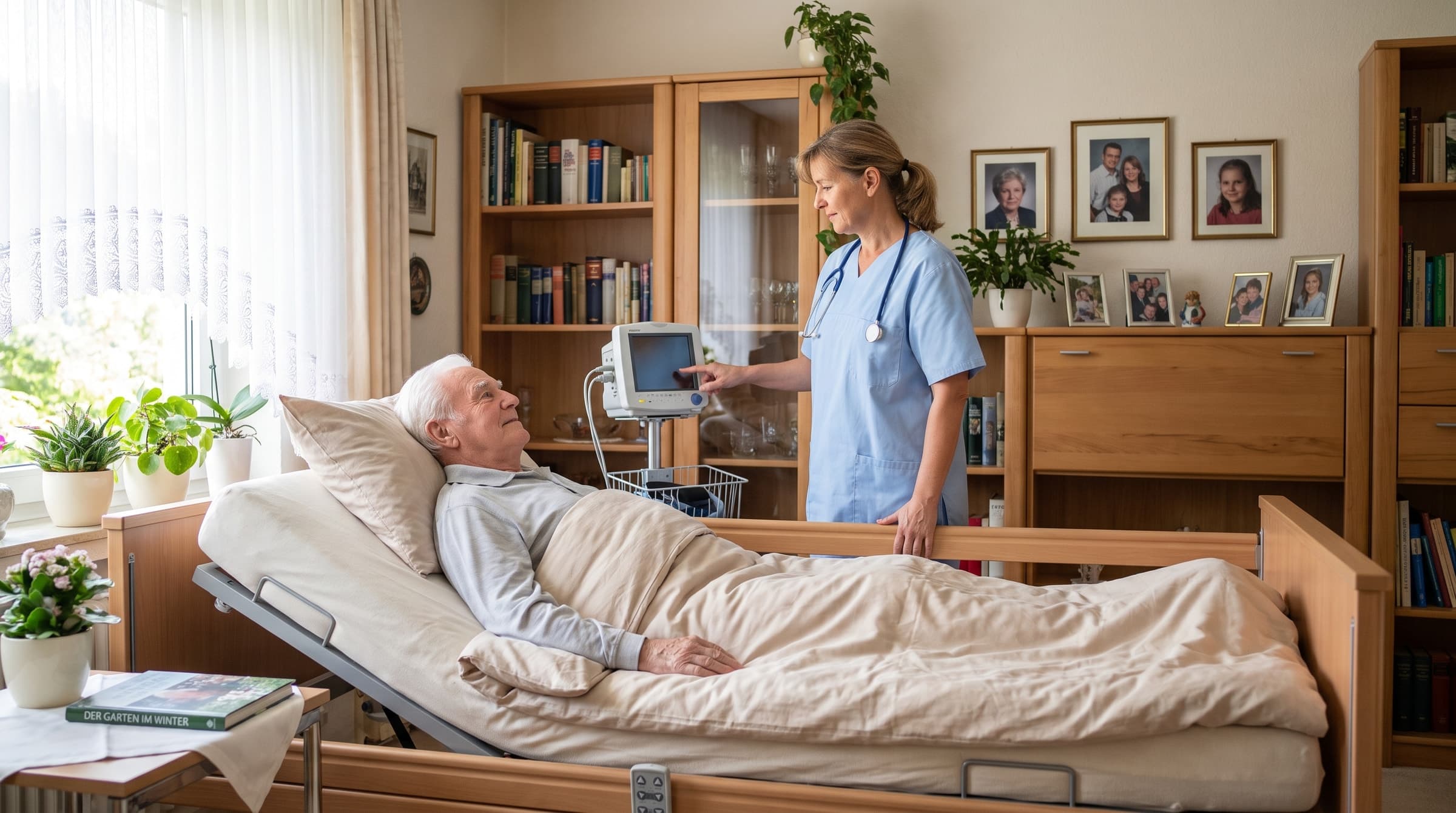 Intensivpflege zu Hause: außerklinische Intensivpflege erklärt