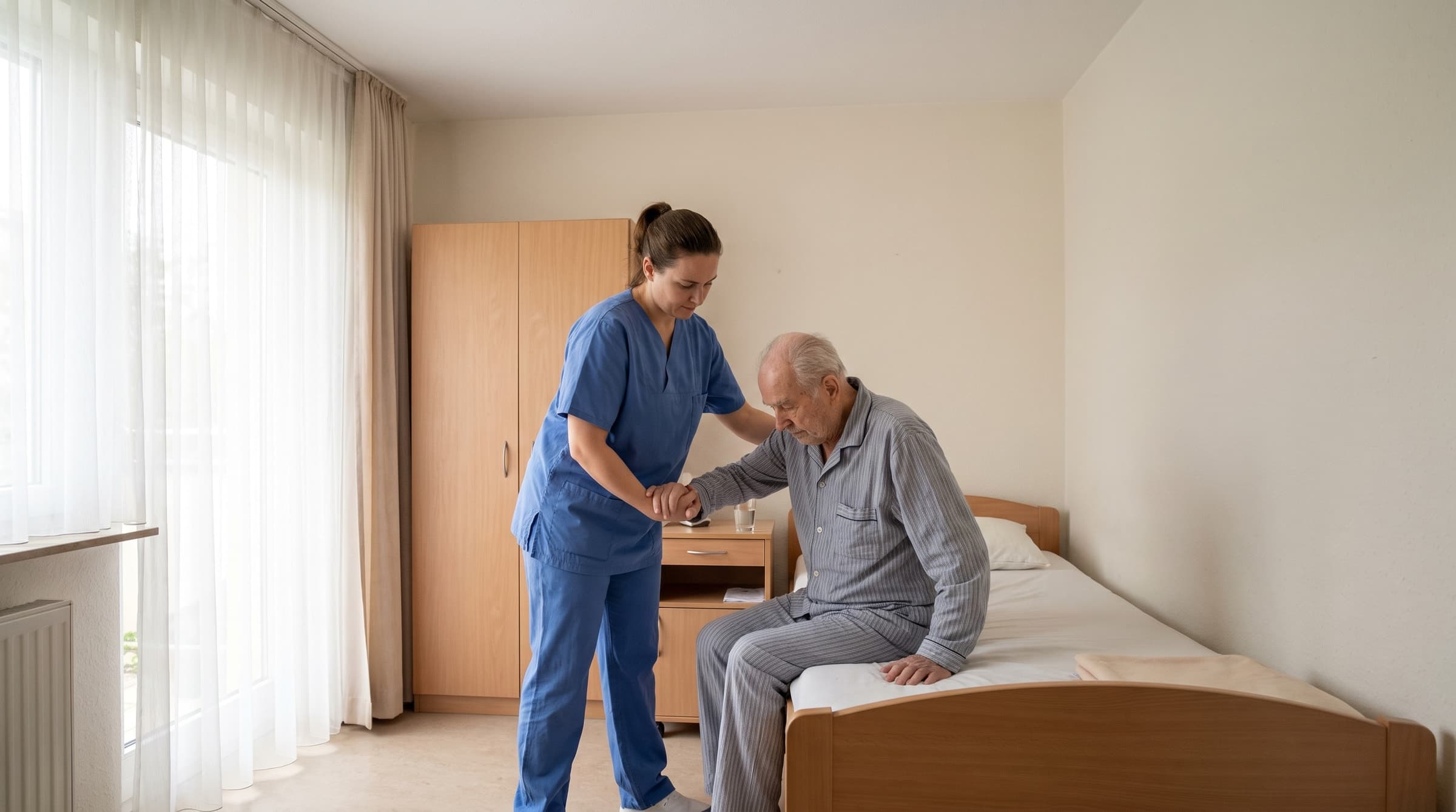 Kinästhetik in der Pflege: schonend bewegen statt heben