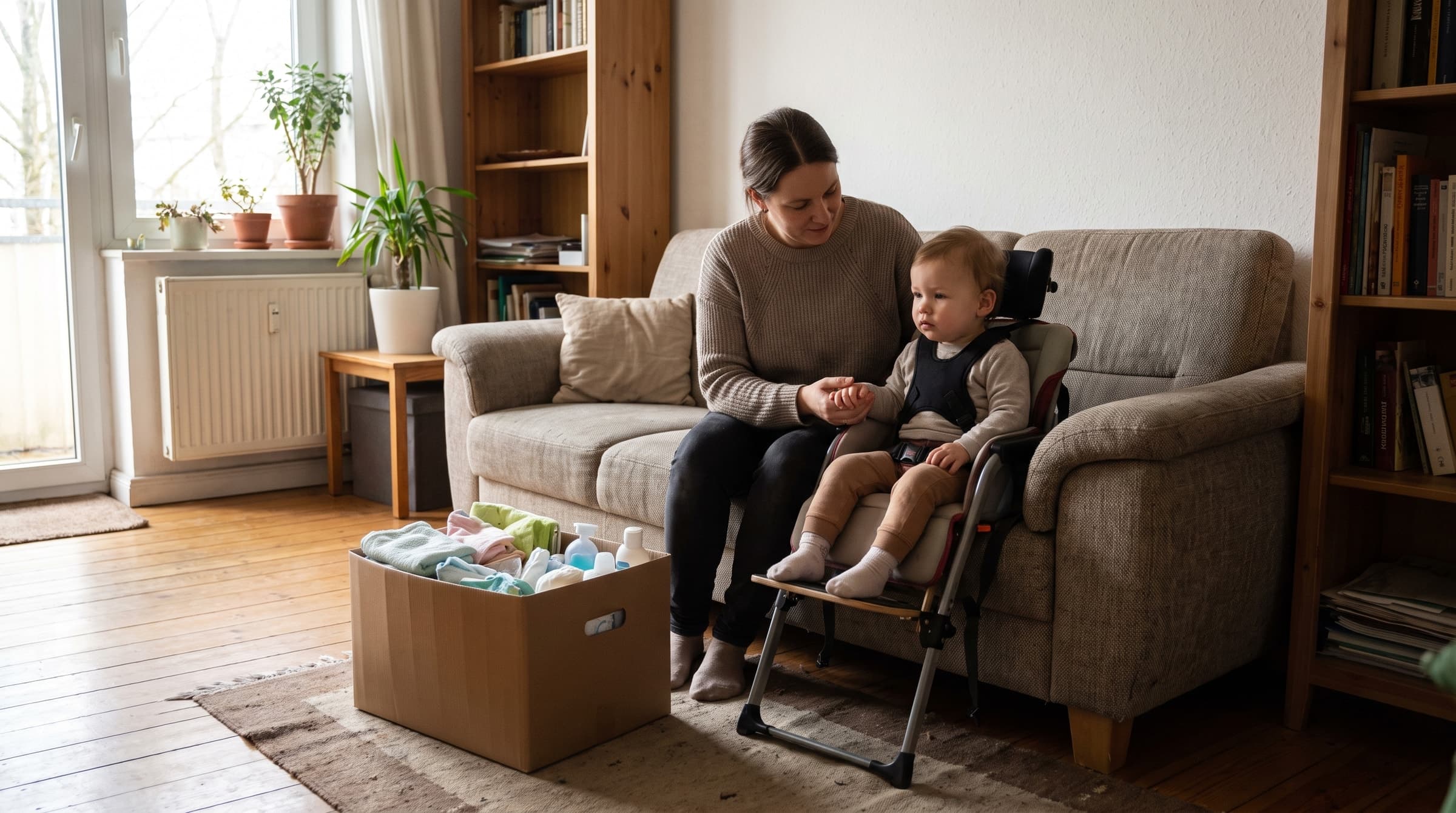 Pflegebox für pflegebedürftige Kinder: was Eltern wissen