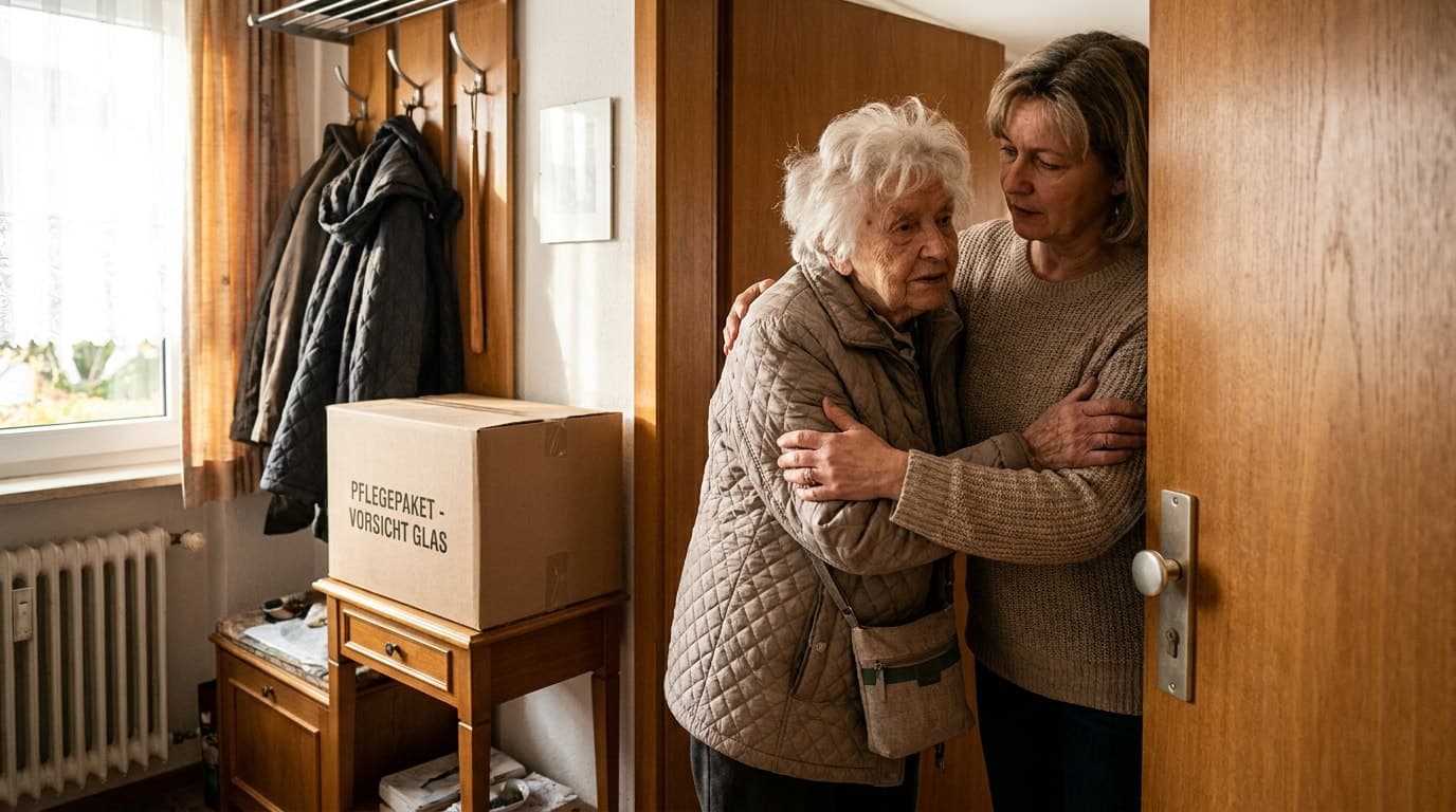 Pflegebox nach dem Krankenhausaufenthalt: wie die Versorgung zu Hause wieder anläuft